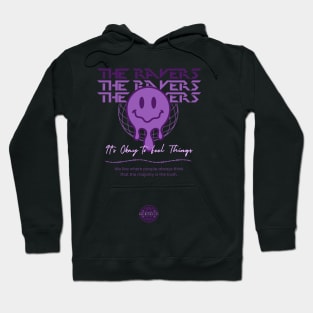 It's Okay To Feel Things - Techno Music Merch - Rave Lovers Collection Hoodie